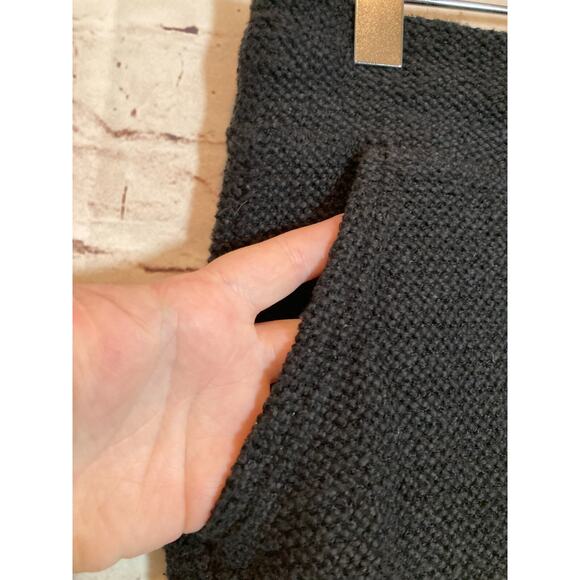 Offline by Aerie Jogger Pants Womens Small Black Popcorn Knit Lounge Wear Cotton - Picture 2 of 16